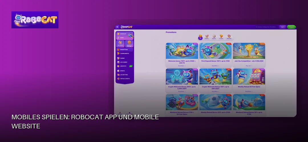 robocat promotional banner