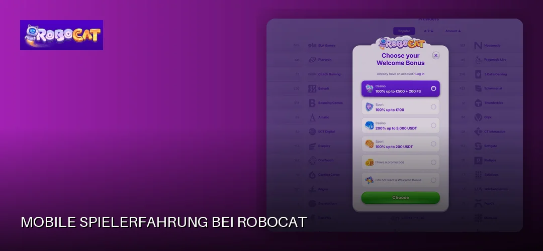 robocat promotional banner